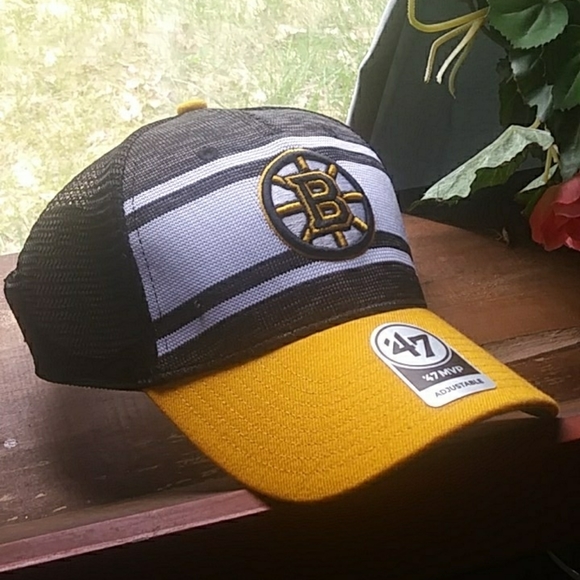 Boston Bruins adjustable baseball hat - Picture 1 of 4